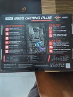 Msi B550 gaming plus moederbord, Computers en Software, Verzenden