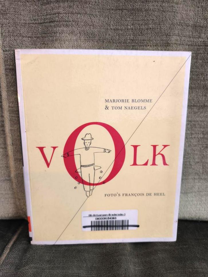 Volk.     (Tom Naegels en Marjorie Blomme), Boeken, Literatuur, Gelezen, België, Ophalen