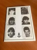 Visserij: Scheepsramp: 6 bemanningsleden "Girl Linda"-1990, Verzamelen, Bidprentjes en Rouwkaarten, Verzenden, Rouwkaart