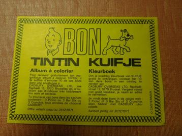 Anciens timbres/points/bon Tintin