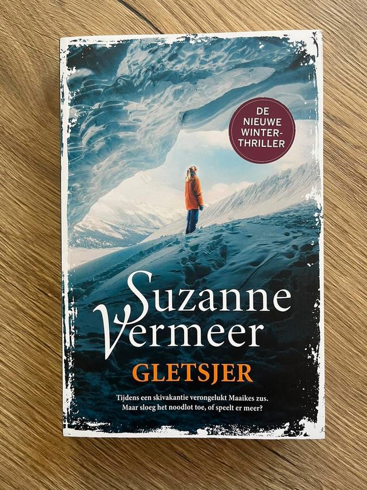 Gletsjes van Suzanne Vermeer, Boeken, Thrillers, Zo goed als nieuw, Ophalen of Verzenden