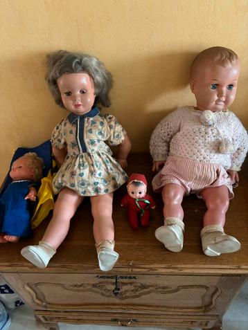 11 poupées et marionnettes vintage 