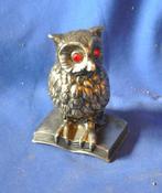briquet de table en metal hibou, Enlèvement ou Envoi, Utilisé, Briquet
