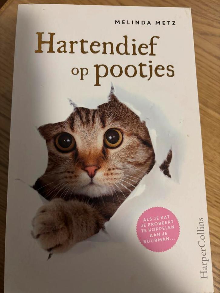 Melinda Metz - hartendief op pootjes, Livres, Animaux & Animaux domestiques, Comme neuf, Chats, Enlèvement