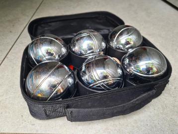 Boules de ptanque, avec cordon de distance, Enlèvement ou Envoi, Comme neuf
