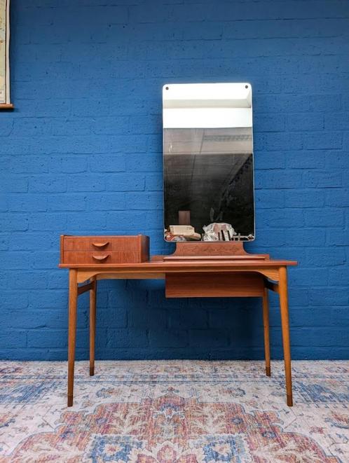 Vintage Deens design kaptafel, jaren '60, Verzamelen, Retro, Huis en Inrichting, Ophalen