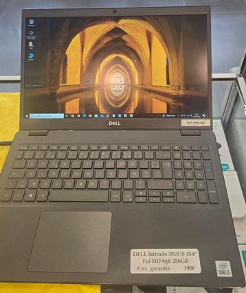 Dell latitude 3510 i5 256gb inclusief lader  beschikbaar voor biedingen