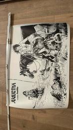 Franz jugurtha affiche weekblad kuifje 1983, Verzamelen, Ophalen of Verzenden, Kuifje, Nieuw