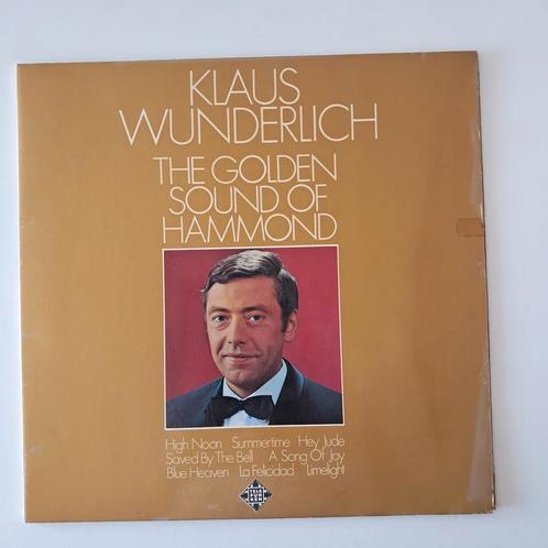 Klaus Wünderlich The golden sound of Hammond LP, Cd's en Dvd's, Vinyl | Country en Western, Gebruikt, Ophalen of Verzenden