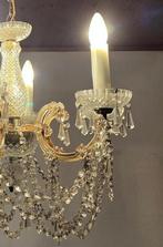 vintage hanglamp kristal:glas style marie theresa, Ophalen of Verzenden