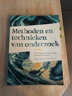 Methoden en technieken van onderzoek, Boeken, Studieboeken en Cursussen, Ophalen of Verzenden, Zo goed als nieuw