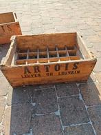 Houten krat Artois, Verzamelen, Biermerken, Ophalen, Gebruikt