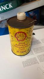 Shell blik met olie., Ophalen of Verzenden, Gebruikt