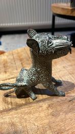 African Benin Bronze Leopard, Ophalen of Verzenden, Zo goed als nieuw
