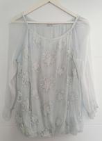 Blouse Anna Catharina,maat TU, Kleding | Dames, Blauw, Maat 42/44 (L), Ophalen of Verzenden, Zo goed als nieuw