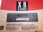 Autoradio Cassette SONY XR6700RDS (Oldimer), Ophalen of Verzenden, Zo goed als nieuw