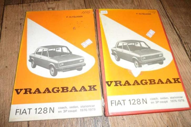 Vraagbaak Fiat 128, Auto diversen, Handleidingen en Instructieboekjes, Ophalen of Verzenden