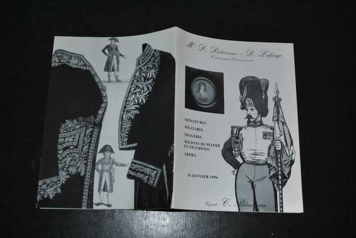 Catalogue vente Miniatures militaria imagerie soldats plomb, Verzamelen, Militaria | Algemeen, Overige soorten, Ophalen