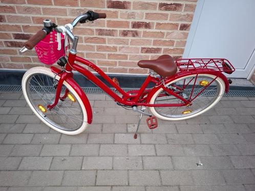 meisjesfiets, Fietsen en Brommers, Fietsen | Meisjes, Zo goed als nieuw, 20 inch, Handrem, Versnellingen, Ophalen
