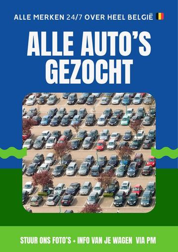 WIJ KOPEN ALLE AUTO’S OVER HEEL BELGIE! 🇧🇪 beschikbaar voor biedingen