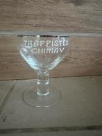 Zeldzaam glas trappistes chimay, Verzamelen, Ophalen, Gebruikt, Glas of Glazen, Overige merken