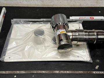 Poujoulat PGI 80/130 kit KRFLR PAH 80 PGI tubage cheminee, Enlèvement ou Envoi, Neuf, Extracteur
