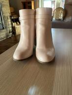 Bottes à talons beige, Kleding | Dames, Schoenen, Ophalen, Beige, Chaussea, Zo goed als nieuw