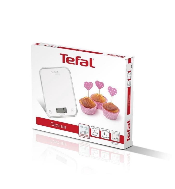 Keukenweegschaal Tefal Optiss, Elektronische apparatuur, Weegschalen, Nieuw, Keukenweegschaal, Ophalen of Verzenden