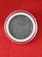 munt 5 Belgische Frank - 1941, Ophalen of Verzenden, Overig, Losse munt