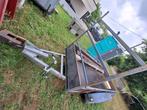 Aanhangwagen; dubbel-asser geremd 2,5 T, Ophalen, Gebruikt