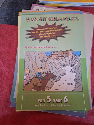 vakantieblaadjes van 5 naar 6 beschikbaar voor biedingen