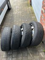 4x Dunlop SP Wintersport 215/60 R17C m+s, Zo goed als nieuw, Ophalen