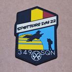 349 SQN Kleine Brogel Spotters Day 2022, Verzamelen, Militaria | Algemeen, Ophalen of Verzenden, Luchtmacht, Embleem of Badge