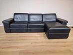 Canapé d'angle Calia Italia, noir, cuir, design, état neuf, Comme neuf, 150 cm ou plus, Cuir, Design Hoekbank