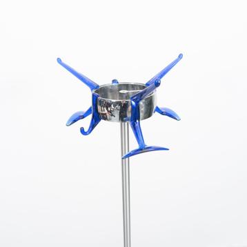 8 Kartell Hanger Kapstok RVS Kobalt Blauw