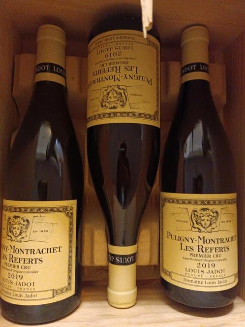Pulligny Montrachet 2019 1er cru Jadot, Collections, Vins, Comme neuf, Enlèvement ou Envoi