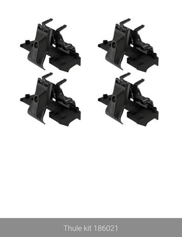 Thule 186021 kit + wingbar edge 77, Enlèvement, Comme neuf