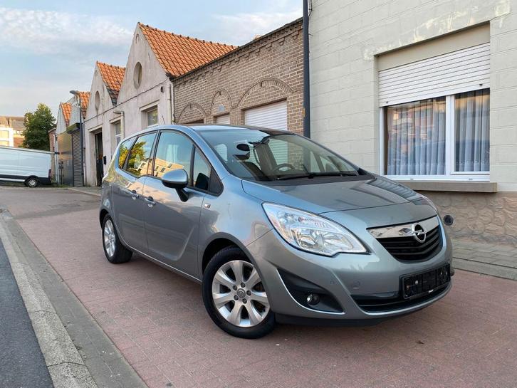Opel Meriva 1.4i Benzine/64000.kmGaranti/1Ste Eigenaar, Autos, Opel, Entreprise, Achat, Meriva, ABS, Phares directionnels, Airbags