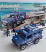 Playmobil 5187 politietruck met speedboat, Ophalen of Verzenden, Gebruikt, Complete set