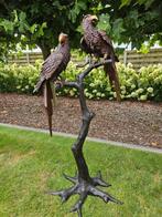 BRONZEN KOPPEL ARA'S KUNNEN OOK WATER SPUITEN LAATSTE STUK!!, Enlèvement ou Envoi, Neuf, Autres matériaux, Animal