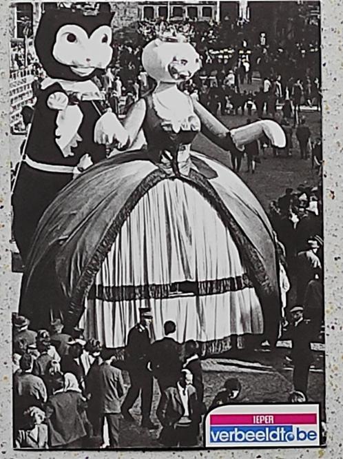Kattenstoet Ieper, 5 historische postkaarten -> zie foto's, Verzamelen, Postkaarten | België, Ongelopen, West-Vlaanderen, Ophalen of Verzenden
