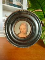 Vintage metalen wandbord met Maria-afbeelding, Ophalen of Verzenden
