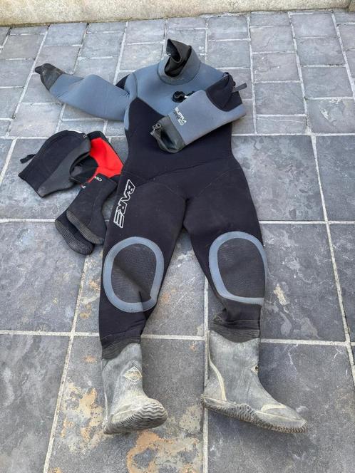 droogpak Bare  neopreen 160cm, Watersport en Boten, Duiken, Gebruikt, Duikpak, Ophalen
