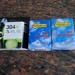 3 cartriges HP 304 XL kleur, Ophalen, Nieuw, Cartridge, HP