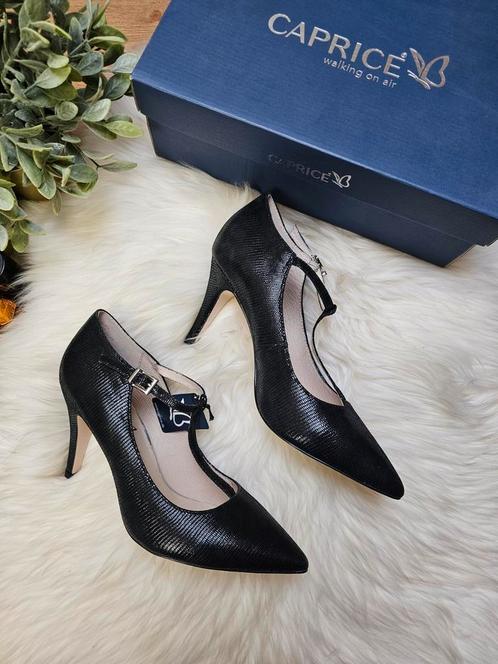 Escarpins neufs Caprice - cuir - taille 40.5, Vêtements | Femmes, Chaussures, Neuf, Escarpins, Noir, Enlèvement ou Envoi