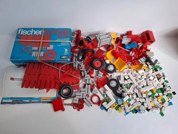 Partijtje vintage Fischertechnik bouwspeelgoed beschikbaar voor biedingen