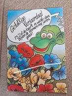 Retro beschreven verjaardagskaartje 1986: 't Liegebeest, Ophalen of Verzenden