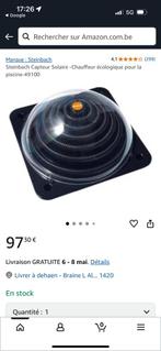 dome solaire piscine, Ophalen, Zo goed als nieuw, Verwarming