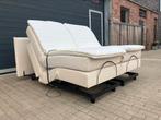 Auping Kiruna 180x200 volledig electrisch incl matr & topper, Ophalen of Verzenden, Beige, Mline tempur hastens pullman lattoflex emma beka revor bonaldo