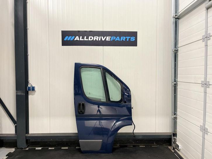 Fiat Ducato Voorportier rechts blauw 1394068080, Auto-onderdelen, Carrosserie, Deur, Voor, Rechts, Gebruikt, Ophalen of Verzenden